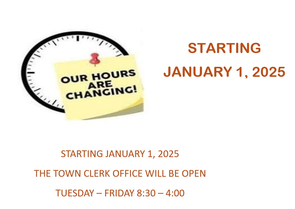 new hours Town of Hounsfield